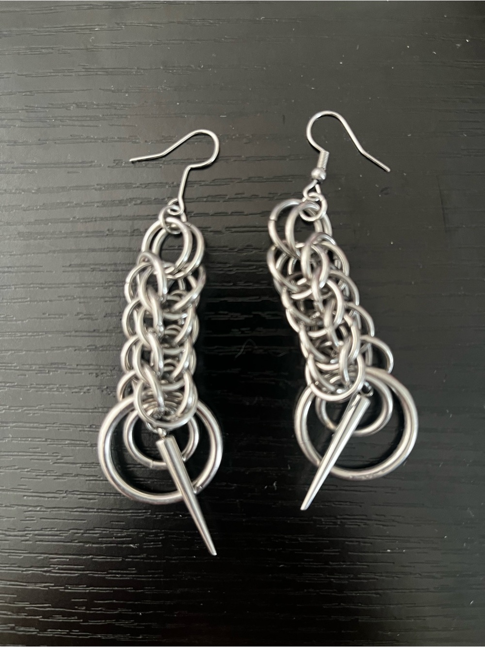Empty Funeral Spike Earrings